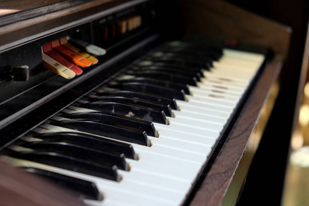 istock Electronic Vintage Organ 2166170699