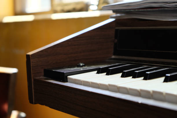 istock Electronic Vintage Organ 2166170735