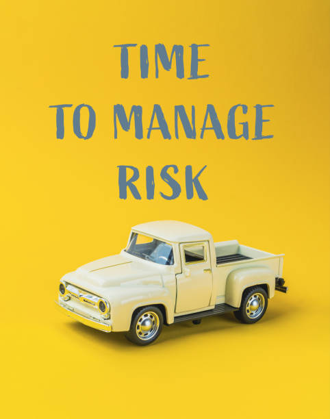 istock a yellow background with the words Time to Manage Risk 2166179893