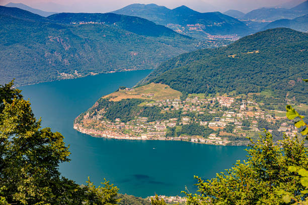 istock Lugano lake in north Italy 2166186788