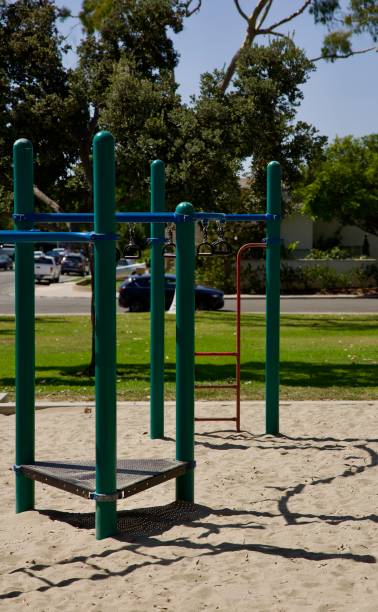 istock Playground in a sunny park 2166192815