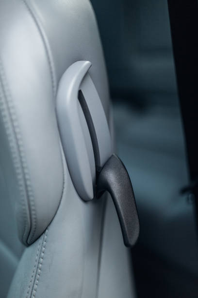 istock Handle for moving the car seat in a convertible to the second row 2166202162