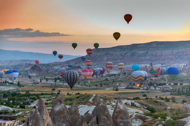 istock Hot Air Balloons in Cappadocia 2166202919