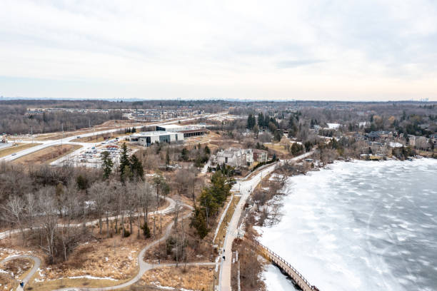 istock Bond Lake in winter, Richmond Hill, Canada 2166214128