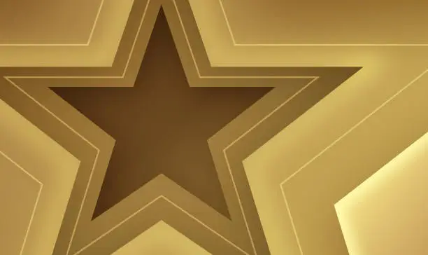 Gold Star Award Sfondo Frame Pattern Gold Star Award Sfondo Frame Pattern