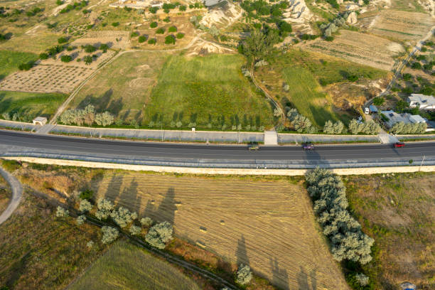 istock View of the road from above 2166250198