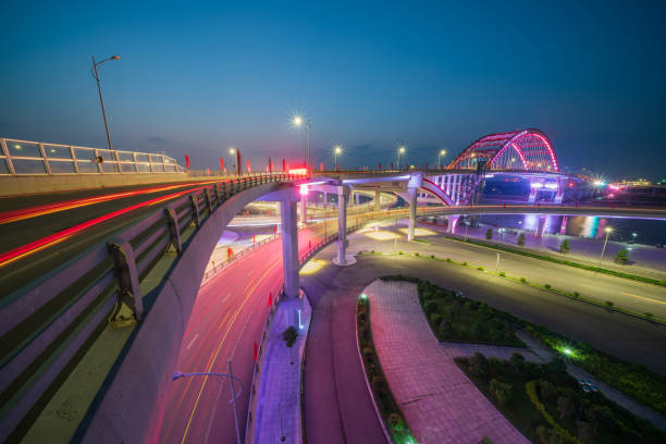 istock Hoang Van Thu bridge in Hai Phong, Vietnam. 2166255919