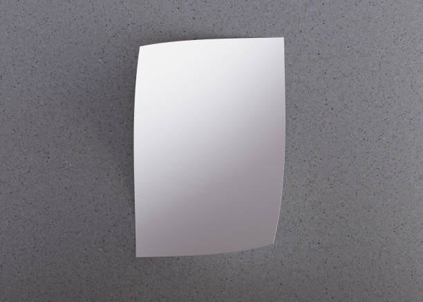 istock White vertical paper sheet mockup on stone background 2166278734