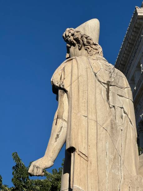 istock Rome Italy - historical antique stone statue 2166282053