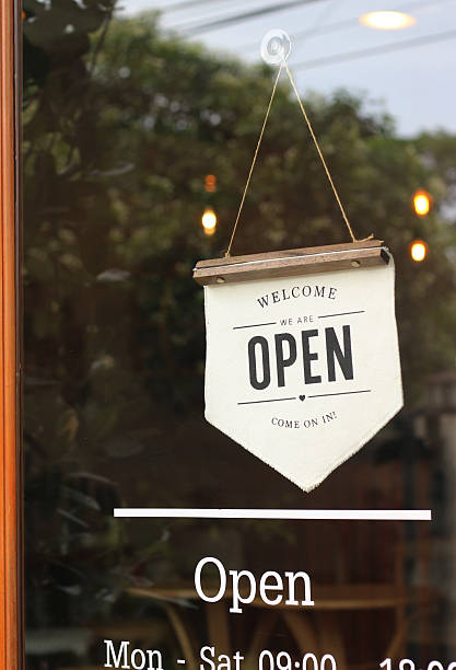 istock Coffee shop sign 2166293144