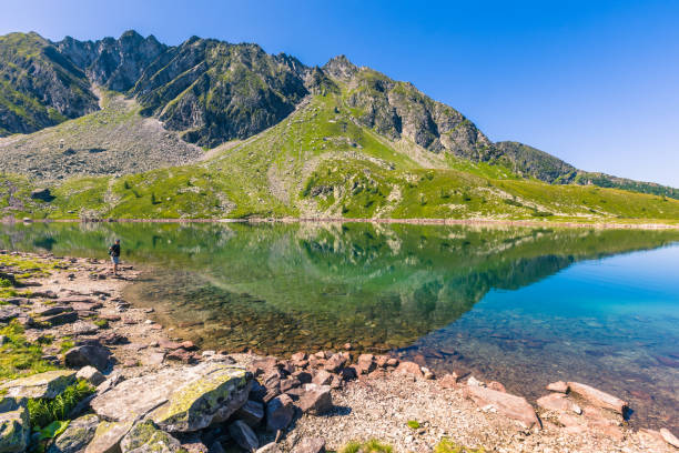 Beautiful mountain lake in Austria
