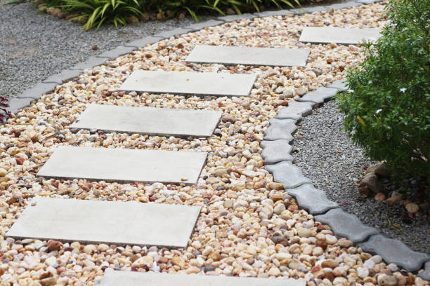 istock Walkway in the garden 2166294247