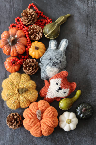 istock Cute Amigurumi toys 2166301963
