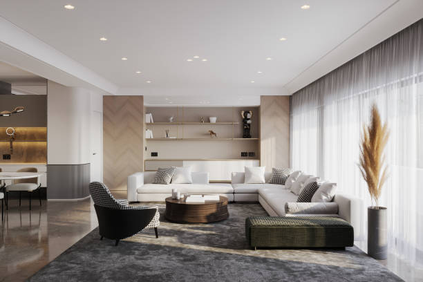 istock A spacious Scandinavian living room with sophisticated and comfy interior 2166310389