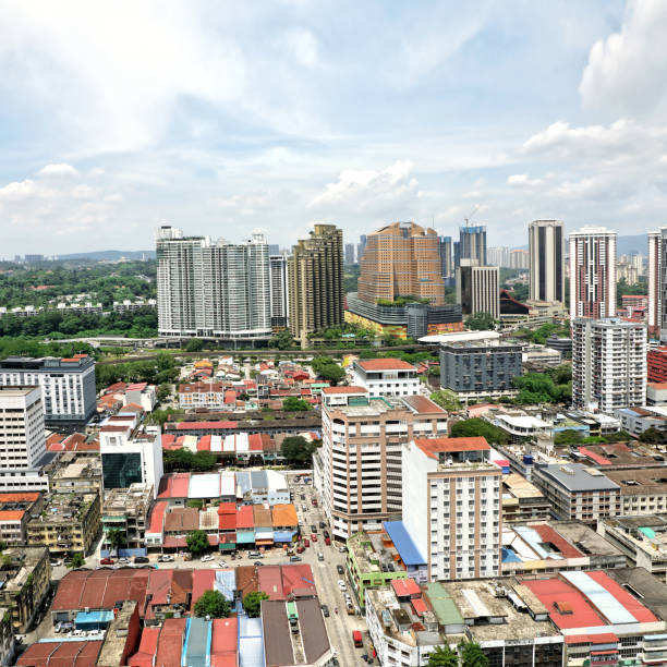 istock High angle view Kuala Lumpur cityscape view 2166314405
