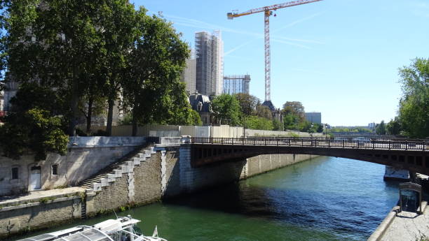istock Seine river view in Paris 2166326240