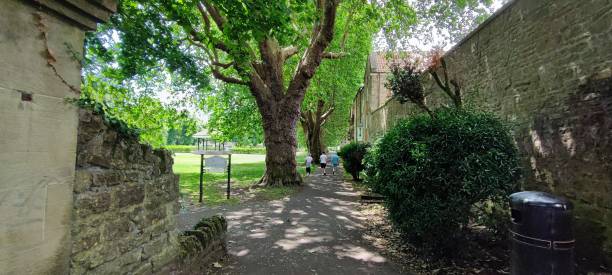 istock Wells recreation ground, free public access, wells Somerset. 2166327343
