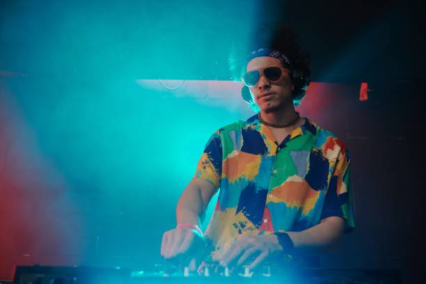 istock Making new music for disco dancers 2166328533