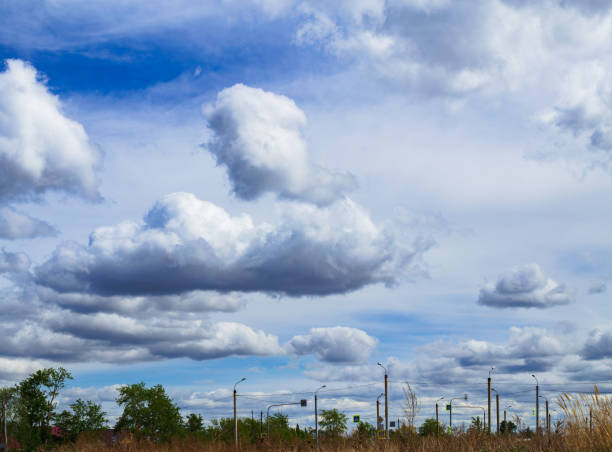 Fancy clouds in the sky