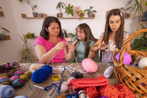 istock Knitting with Love and Patience 2166335172