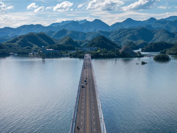 istock landscape of lake 2166338539