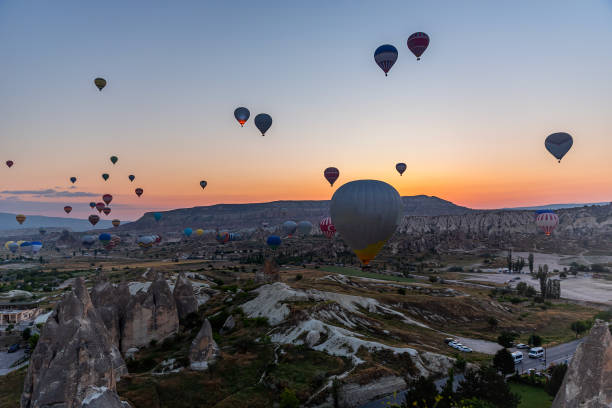 istock Hot Air Balloons in Cappadocia 2166344576
