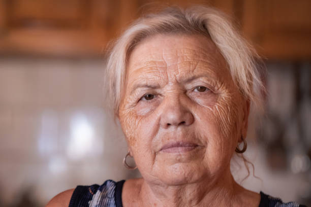 istock Portrait senior woman 2166345593
