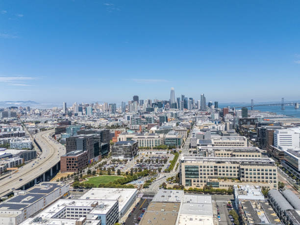 istock Aerial View of San Francisco Skyline 2166345643