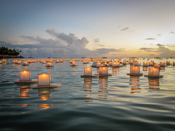 Sunset Lantern Ceremony in Honolulu
