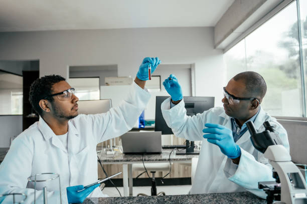 istock Teacher and student scientist in the laboratory 2166352664