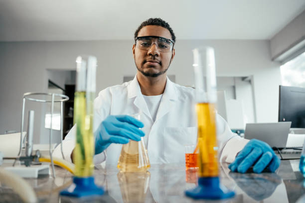 istock Young scientist doing analysis in the laboratory 2166352729
