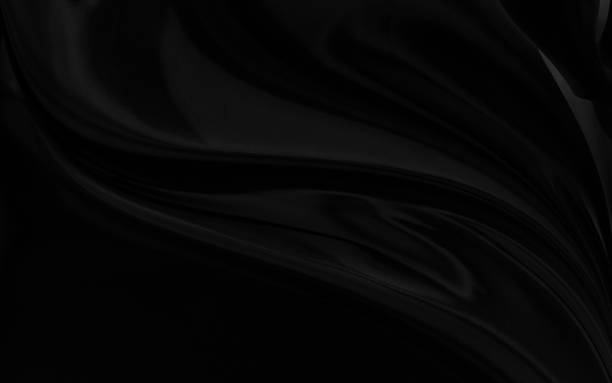 istock Black gray satin dark fabric texture luxurious shiny that is abstract silk cloth background with patterns soft waves blur beautiful. 2166353103