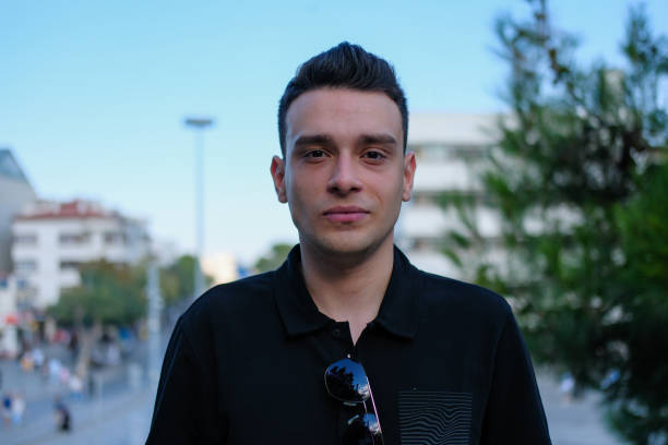 istock Portrait of  handsome man 2166358188