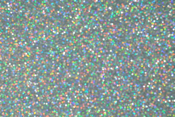 Bright Brilliance Sparkle Colorful Design Wallpaper. Christmas And New Year Concept. Glitter Texture Colorful Blurred Abstract Background For Birthday, Anniversary, Wedding, New Year Eve Or Christmas