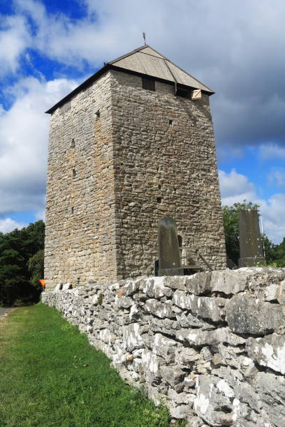 istock Gammelgarn - medieval defence tower 2166366747