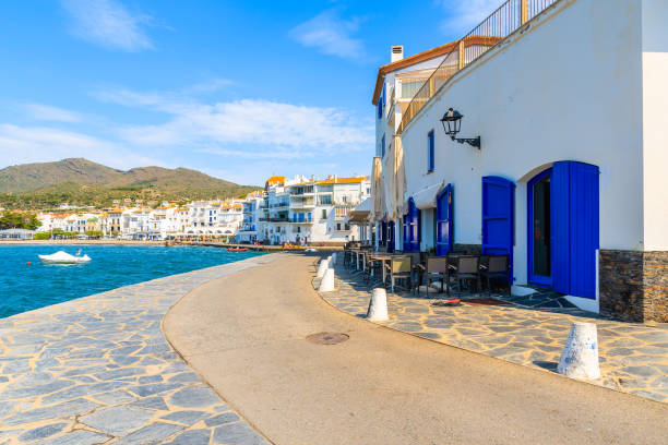 istock Coastal promenade in Cadaques village, Costa Brava, Spain 2166367578