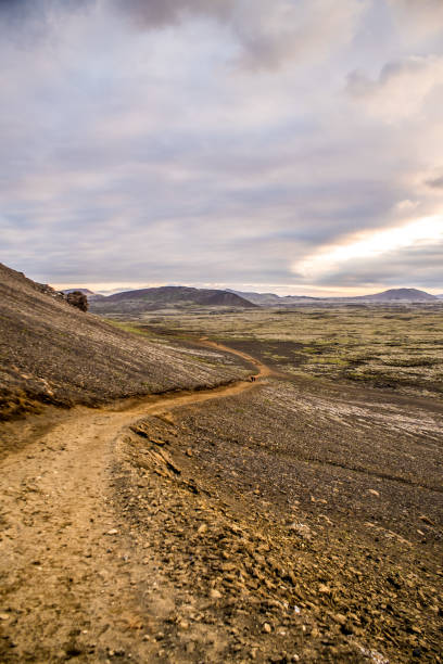istock Volcano eruption in Grindavik in Iceland 2166369550
