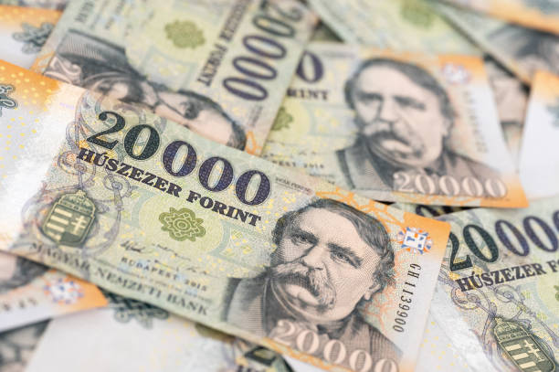 istock hungarian forint banknotes close-up 2166372423