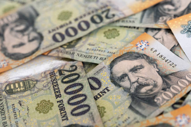 istock hungarian forint banknotes close-up 2166372428