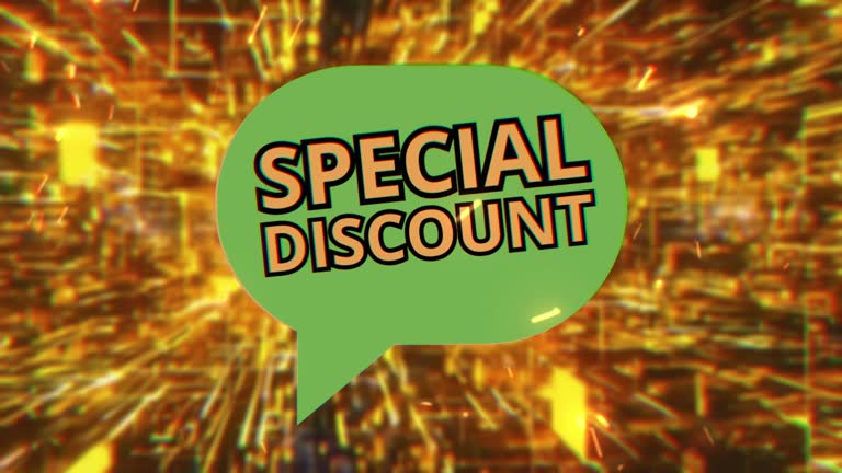 Big sale, flash sale, discount offer, black friday coming soon, best price video abstract, summer sale, celebration, fireworks, low price, Yellow background, effects.