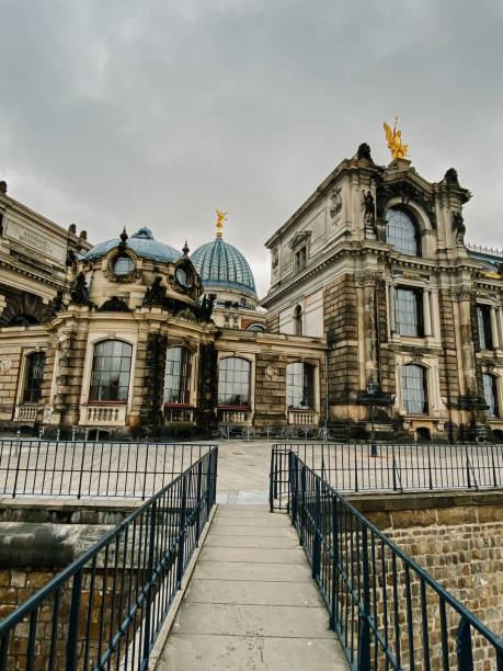 istock Historic Cannon at Kunstakademie, Dresden 2166379640