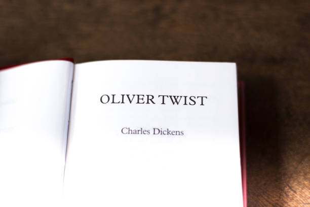 istock Open Book Title: Oliver Twist, Charles Dickens 2166382043