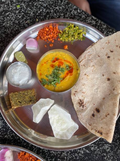 istock Indian thali food serving regional items 2166383709
