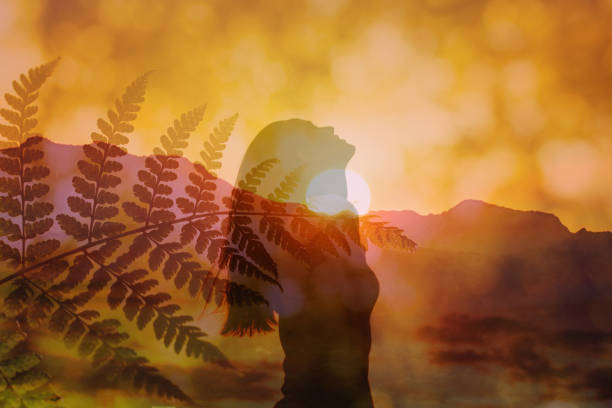istock Woman feeling free and joyful in  natural setting. 2166390557