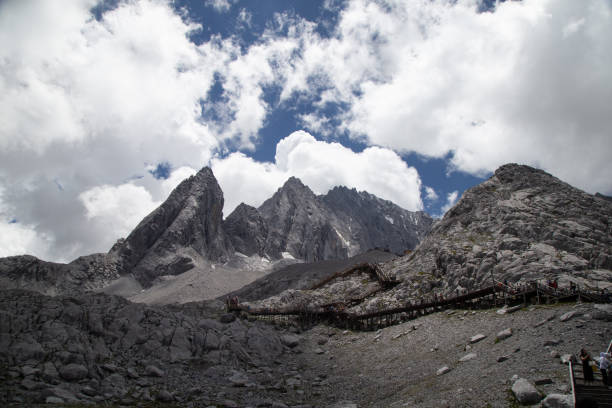 Jade Dragon (Yulong) Snow-Mountain in Yunnan Province, China