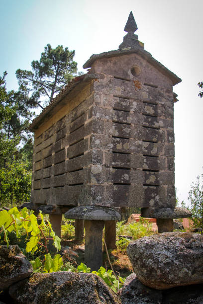 istock Galicia , Spain. Typical Galician granary. 2166398614