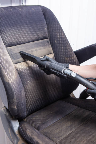 istock Car seat dry cleaning 2166403214