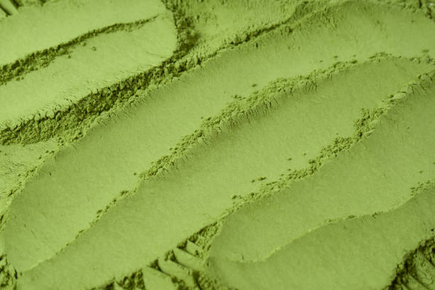 istock Matcha tea, matcha powder as a background. 2166404272