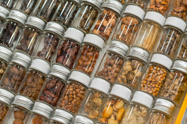 Collection of seeds of various plants