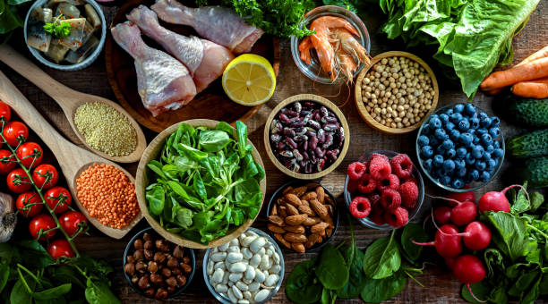 istock Food products representing the MIND diet 2166415643